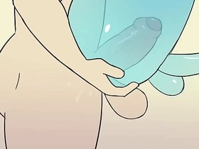 巴西葡萄牙语配音的伊布水精灵兽装伪娘 gay boy porn hot