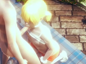 Yaoi伪娘 - Fer被另一伪娘口交肛交 - 变装日本亚洲动漫游戏男同 bdsm japan gay porn