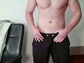 毛爹吐口水在巨根上爆发——必看！PhantomGentX男同单人秀 korean gay porn webcam