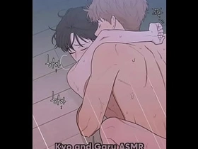 哇！老爹把我屁眼狠操到内射 爱死了 korean gay porn sauna