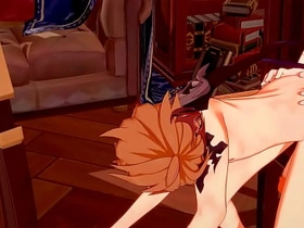 原神BL-钟离x达达利亚口交和被操-伪娘变装日本亚洲漫画动漫游戏色情男同 thailand movie gay porn