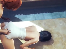 原神—温迪澡堂硬核性爱—伪娘COS日本动漫游戏同性色情 gay korean hot porn