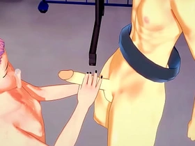 咒术回战耽美 - 虎杖悠仁打飞机后被宿傺干 - 娘炮变装日本亚洲漫画动漫游戏同性恋色情 chinese gay porn sex