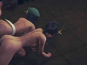 原神耽美-温迪双头龙3P-伪娘跨性别日本动漫游戏同性色情 myanmar gay porn channel