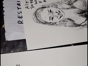 快速素描中给女人奶子喷上精液作为收尾 big cock chinese gay porn