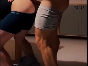 让街角害羞邻居口交，操得他欲仙欲死 hot homemade gay porn