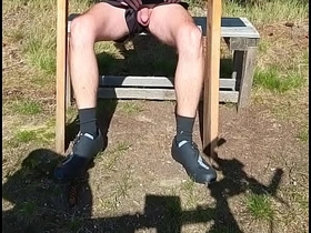 我是个发情的骑行者。当众撸管射精。 gay porn japan video