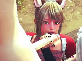 妖媚伪娘 - 三人行伪娘猛干 - 人妖变装日本亚洲漫画动漫游戏基佬片 koume japan gay porn