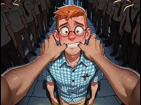 Beta男训练营 - 跪舔Alpha颂歌 - 肌肉崇拜音乐短片 korean slave gay porn