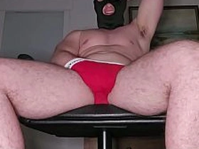 PhantomGentX穿红色Calvin Klein内裤 throne load!肌肉猛男撸出超硬巨量精液 indonesian hot gay porn