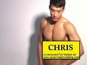 亚裔男模Chris thailand handsome gay porn