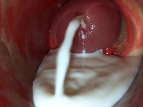 深插阴道内镜头捕捉大量精液喷射ASMR teen gay chinese porn