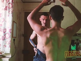 FleshPotFilms: 骚sub Pierre Rubberax舔肛伺候Dom Martin的大屌 gay porn hot massage